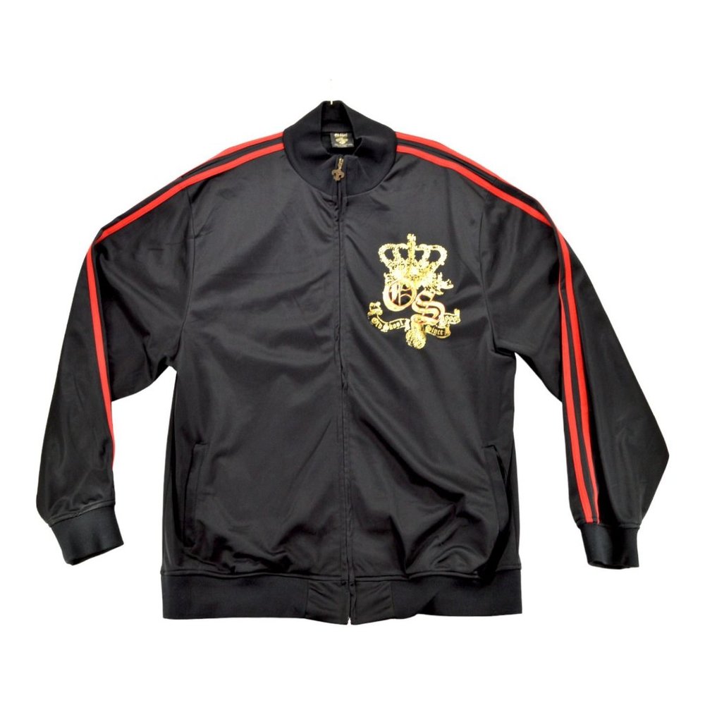 Vintage Old Skool Urban Wear Jacket‎ 3XL Black